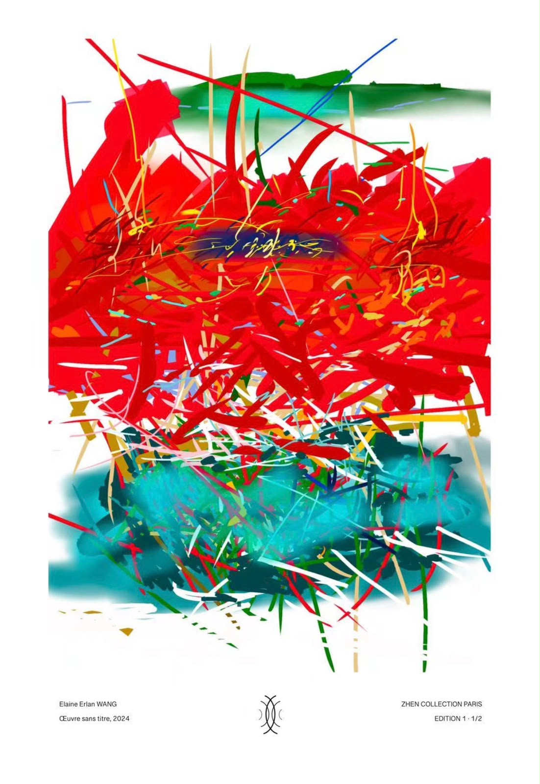 Œuvre sans titre, 2024 – Elaine Erlan WANG, ZHEN COLLECTION PARIS, Edition 1/2