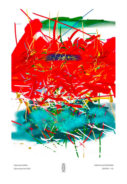 Œuvre sans titre, 2024 – Elaine Erlan WANG, ZHEN COLLECTION PARIS, Edition 1/2